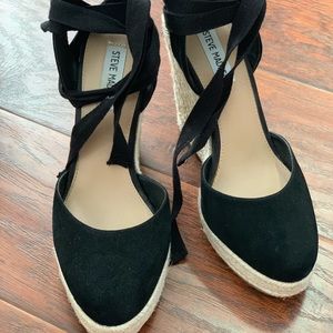 Steve Madden ankle tie espadrille